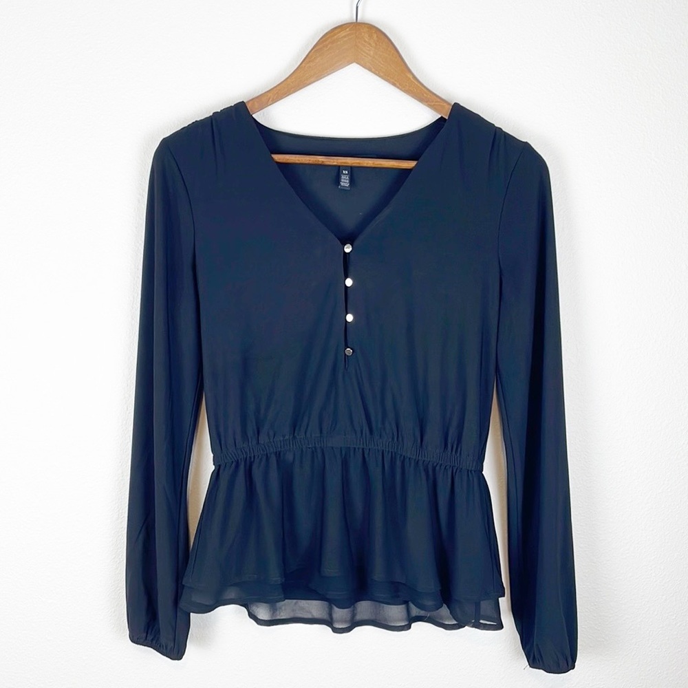 WHBM blouse top women size XS